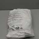 4 Piece Microfiber Lightweight Wrinkle-free Breathable Bed Sheet Set, Super Soft Easy Care, 14" Deep Pockets, Queen, Bright White, Solid