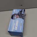 findway Ski Goggles OTG - Over Glasses Snow/Snowboard Goggles for Men, Women & Youth - 100% UV Protection (A1-white Silver Vlt 10%)