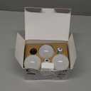 evelor 5-Pack A19 LED Light Bulbs,60 Watt Equivalent Daylight 5000K with E26 Base,Efficient 9W,800 Lumens Non-Dimmable LED Bulbs,15000 Hours, Ideal for Bedroom Living Room