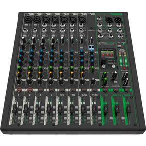 Mackie ProFX12v3+ 12-Channel Professional Analog Mixer with USB, Onyx Mic Preamps, GigFX Effects Engine, and Bluetooth