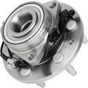 ECCPP 515096 Front Wheel Hub Bearing Assembly for Chevy Avalanche, for Silverado, for Suburban, for Tahoe, for Cadillac Escalade, for GMC Yukon Sierra 1500 4X4 4WD 6 Lug Left Or Right W/ABS