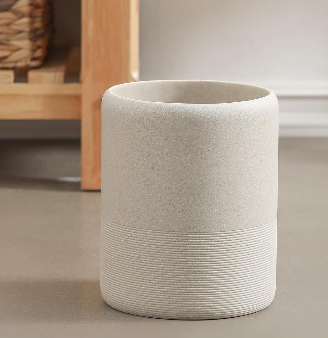 Hight Quality Polyresin Wastebasket, Garbage Receptacle Bin for Bathrooms, Powder Rooms, Kitchens, Home Offices Hight Quality Polyresin Wastebasket, Garbage Receptacle Bin for Bathrooms, Powder Rooms, Kitchens, Home Offices