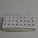 SAND MINE Countdown to Christmas Wooden DIY Advent Calendar with Changeable Top Decoration