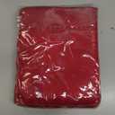 Mebakuk Christmas Tablecloth Rectangle, Jacquard Washable Fabric Table Cloth, Waterproof Anti-Wrinkle Damask Table Cover for Christmas or Daily Uses, (Red, 60" x 104" (8-10 Seats))