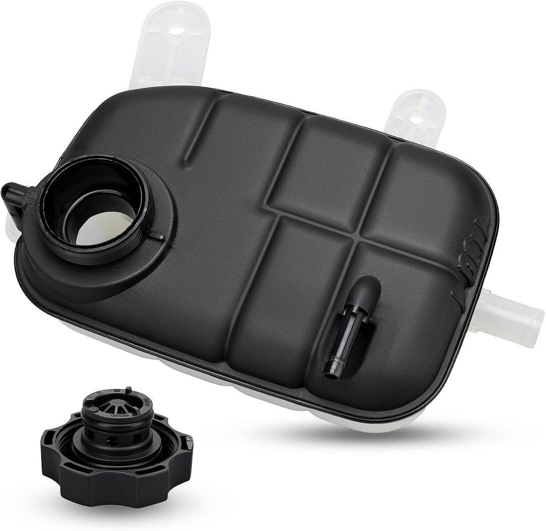 603-955 Engine Coolant Reservoir Radiator Expansion Tank With Cap for 2013-2021 Buick Encore, 2013-2014 Chevy Tracker, 2013-2021 Chevy Trax 95269001, 95380033 95201979