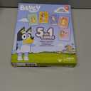 Bluey 5-in-1 Card Game Set, Jumbo-Sized 53-Deck Toddler Game, Multi-Color Interactive Play Card Games for Kids of Ages 3+