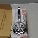 Cobbe High Pressure Shower Head with Built-in Pause Button, 9-Function Detachable Showerhead with Handheld Brass Swivel Bracket & Stainless Steel Hose, Water Saving 1-Click Stop, Chrome (Standard model)