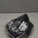 Faux Fur Boots for Women Furry Fuzzy Fluffy Boots Round Toe Mid-Calf Winter Snow Boots Comfortable Outdoor Flat Shoes (6.5, Black)