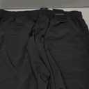 MIER Men's Workout Running Shorts Quick Dry Active 5 Inches Shorts with Pockets, Lightweight and Breathable, Black, L