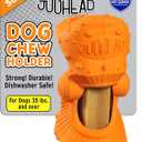 Himalayan Jughead Super Dog Chew Holder - Holds Chews & Treats for Dogs, Slows Down Fast Chewers for Long Lasting Chews - Pair with Jughead Super Insert, and Veggie Treats Like Carrots & Celery