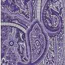 Addison Rugs Chantille ACN623 Purple 2'3" x 7'6" Indoor Outdoor Hallway Runner Rug, Stain Resistant Washable Kitchen Area Carpet for Bathroom, Laundry and Bedroom Rug