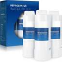 TEEHAY EDRARXD1 Water Filter Replacement, Compatible with Whirlpool WHRARXD1, Everydrop Filter A, EDRARXD1B, Whirlpool WRFF3436RZ, WRMF3636RZ, WRSC5536RZ, WRSF5536RZ, KitchenAid KRFF507HPS, 3 Pack