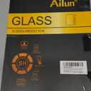 Ailun Screen Protector for iPad 11th A16 2025 [11 Inch] / 10th Generation 2022 [10.9 Inch], Tempered Glass [Face ID & Apple Pencil Compatible] Ultra Sensitive Case Friendly [2 Pack]