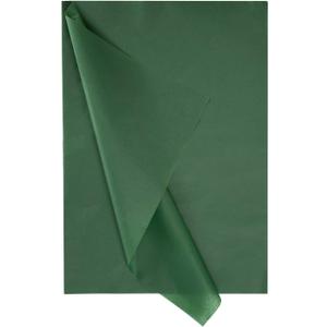 AimtoHome Dark Green Tissue Paper Gift Wrapping Paper for DIY Crafts, Pack Bags, 50 Sheets