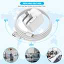 For iPad Charger, [ Apple MFI Certified ] 10FT Long for iPad Chargers Lightning Cord Cable Fast Charging USB Wall Charger Block Foldable Plug for iPad7/ 8/9 Generation,iPadAir,iPadMini, iPadPro,iPhone