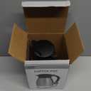 GiNT 34Oz Thermal Coffee Carafe, Insulated Stainless Steel Coffee Carafes for Keeping Hot/Double Walled Vacuum Coffee Carafe (Silver, 1L)