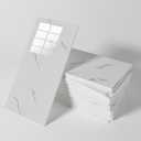 10pcs Peel and Stick Wall Panels (23.6"x11.8",) Marble PVC Waterproof Backsplash Tiles for Kitchen, Bathroom, Peel and Stick Tile，White Gray (hemus White, 23.6 inches * 11.8 inches)