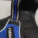 rabbitgoo Dog Harness No Pull with 2 Leash Clips, Adjustable Soft Padded, Reflective Oxford No Choke Pet Vest with Easy Control Handle for Small Dogs, Dazzling Blue, S