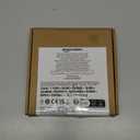 Amazon Basics RJ45 Cat 6 Ethernet Patch Internet Network Cable, 10Gbps High-Speed, 250MHz, Snagless, Gold-Plated Connectors, 15 Foot, Black