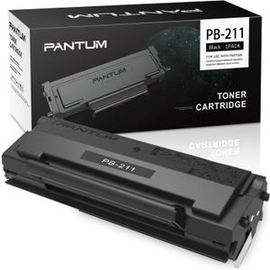 PANTUM PB-211 Toner Cartridge Black P2500W, P2502W, M6550NW, M6600NW, M6552NW, M6602NW (1 Pack)