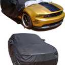 Custom FIT Car Cover for Ford Mustang 2005 2006 2007 2008 2009 2010 2011 2012 2013 Car Cover for XTREMECOVERPRO PRO Plus Series Black