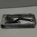 BGTLGIO 4Pack 4 X 12" Square Bend U-Bolt Kit, Heavy Duty Steel 5/8 Inch Diameter, 4 Complete Sets with 1-1/8" x 6" Tie Bars for Truck Chassis.