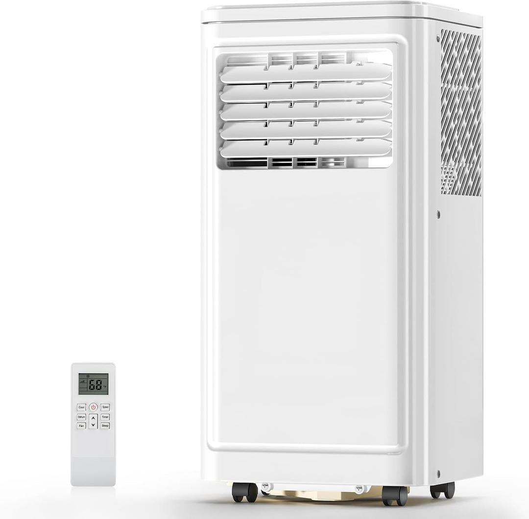 Antarctic Star Portable Air Conditioners, 10000 BTU, Portable AC with Cooling, Fan & Dehumidifier, AC Unit with Window Kits, Remote Control/LED Display, Sleep Modes, 24H Timer for Living Room, Bedroom