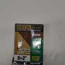 Deck Plus 49004 Exterior Wood Screws, #8 x 2, 4-Layer Epoxy Coated, Torx/Star Drive Included, Coarse Thread, Decking Screws, Outdoor Rust Resistant, Brown, 125pcs