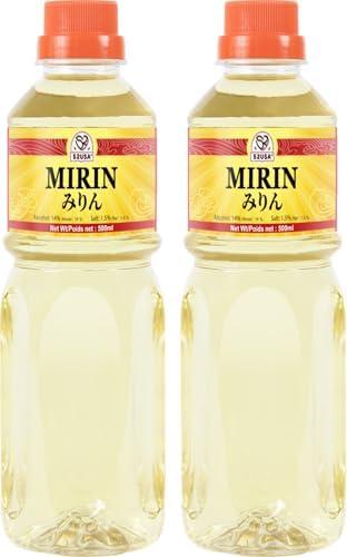Pack Of 2 52USA Mirin Cooking  16.9 FL OZ X2, Red Rice Cooking & Seasoning Homemade Sauces, Marinades, Glazes, Salad Dressings, Sushi Rice, Ramen Noodles