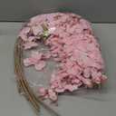 6PCS Long Stem Artificial Delphinium Flowers 35.43'' Pink Fake Larkspur Artificial Flower for Tall Vase Wedding Arrangements Bridal Bouquets Blossoms Flowers for Home Table Decor(Pink)