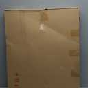 YISITEONE Medium Decorative Wall Clock for Living Room, Metal & Walnut Dial Home Decor Silent Non Ticking Lightweight Clocks for Bedroom, Study, Office Decorations, 24.4" X 17.7", Black