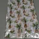 2 x GIOLNIAY Nutcracker Christmas Wrapping Paper for Kids Adults - Holiday Gift Wrap with Nutcracker, Ribbons & Greenery on White - 4 Jumbo Sheets, 28" x 40" Each (31 sq. ft ttl), Easy to Store