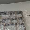 Frcctre Rustic Shadow Box Display Shelf, 9 Compartments Wood Hanging Display Floating Shelves, Multi-Slot Wall Mounted or Freestanding Farmhouse Decor Displays Case