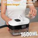 2500W Portable Handheld Steam Cleaner, 54oz Large Water Tank, 3-Level Adjustable Handle, 15s Fast Heating Steam Steamer with 20 Pcs Accessories, Plug-and-Play Design for Home Kitchen Car Cleaning