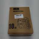 Weighted Vest Men or Women - 5/10/15/20/25/30lbs Weights with Reflective Stripe, Weighted Vest for Workout Equipment for Strength Training Running - Walking Weight Loss (Black)