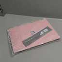 Seorsok Compatible with MacBook Air 13 Inch Case 2022-2018 Release A1932 A2179 M1 A2337 Touch ID,Elegant Leather Plastic Hard Shell Case Transparent Keyboard Cover,Pink Woven Fabric