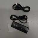 Upgraded Bluetooth 5.3 Transmitter 3-in-1, Portable Wireless Rechargeable Transceiver Adapter for TV PC, Stereo Audio Receiver for Car Speaker System (Black)