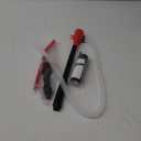 Portable Battery Operated Fuel Transfer Pump,Electric Siphon Pump for Gas,Water, Oil and Diesel Transfer (Red)