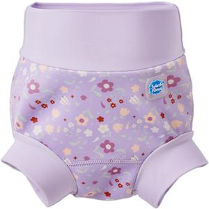 Splash About Happy Nappy Reusable Swim Diaper, Lilac Spring, 2-3 Years