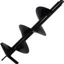 XtremepowerUS Replacement Auger Digging Bit 10" For Post Holes Earth Digger Planting Drill 3/4" Shaft Size Fence Hole Digging Bit