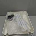 Baby Diaper Caddy, Plastic Movable Cart for Newborn Nursery Essentials Diaper Storage Caddy Organizer for Changing Table & Crib, Easy to Assemble, Beige