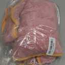 Microfibre Dog Drying Coat, Super Absorbent Towel, Magic Sticker & Belly Strap - Dog Robes for After Bath, (XL, pink)