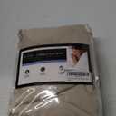 King Size Flat Sheet - Hotel Quality Top Flat Bed Sheet Only - Ultra-Soft, Comfy, Breathable & Cooling - Fade & Wrinkle Free - Easy-Care, Stain & Shrink Resistant Bedding - Easy-Fit & Oeko-Tex - Cream