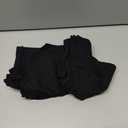 Women's High Waist Cotton Underwear Stretch Briefs Soft Comfy Ladies Panties MultiPack (Medium, Black)