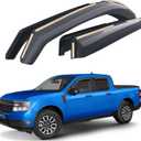 Goodyear Shatterproof in-Channel Window Deflectors for Ford Maverick 2022-2025, Rain Guards, Window Visors for Cars, Vent Deflector, Car Accessories, 4 pcs - GY007982