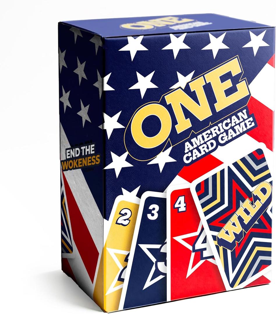 Patriotic Parody Card Game  Funny Adult Party Game for Game Night Laughter, 2+ Players