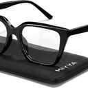 miyya Blue Light Glasses for Women - Oversized UV & Blue Light Blocker Chunky Frames, Stylish Eyewear Access