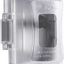 Bates- Weatherproof Electrical Outlet Cover, 1-Gang, Outdoor Plug Cover (Clear)