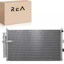 Redair Air Conditioning A/C Condenser Compatible with Honda Civic 1.3L 2006-2009, Civic 1.8L 2006-2011,Civic 2.0L 2007-2011,Acura CSX 2.0L 2006-2011 80102SVAA03