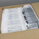 20 Pack 7 Inch 3CCT Ultra-Thin LED Recessed Light with Junction Box, 3000K/4500K/6000K Selectable, 18W Eqv 125W, Dimmable Canless Downlight, 1600LM High Brightness